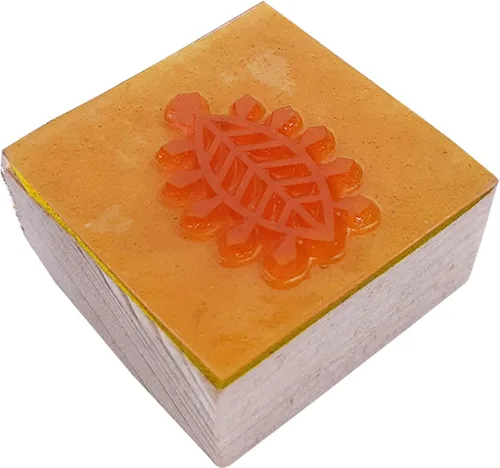 Miniatura 36 de Royal Kraft Sello de goma de madera espiral - Impresión de bloques de bricolaje en papel, tela, henna Rtag020