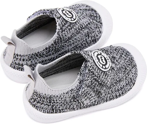 Miniatura 183 de BMCiTYBM Zapatos de bebé para niños y niñas, zapatos para caminar para niños pequeños, zapatos ligeros antideslizantes para 6, 9, 12, 18, 24 meses