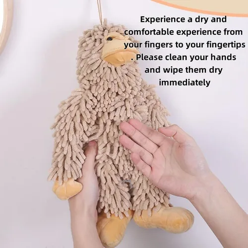 Miniatura 4 de Toalla de mano de felpilla, toalla de mano mullida, toalla de bola de felpilla suave y absorbente, bonitas toallas de mano para baño, toalla de mano