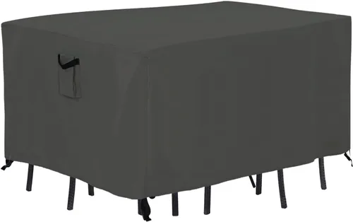 Miniatura 14 de ABCCANOPY Cubierta de Mesa Rectangular Cubierta de Mesa Universal Cubierta de Silla para Exteriores Impermeable y a Prueba de Polvo Resistente al