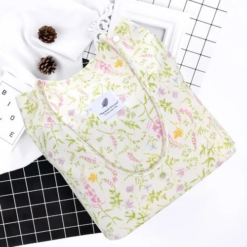 Miniatura 164 de Ayieyill - Bolsa de pana para mujer y niña, con correa de lona para colgar al hombro, bolsa con bolsillo