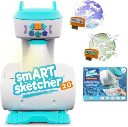 Miniatura 8 de Flycatcher Smart Sketcher 2.0 - Proyector de dibujo y trazado para niños, juguete educativo de artes y manualidades, regalo para niños y niñas a