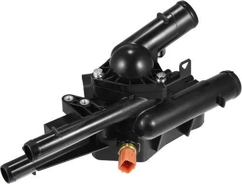 X AUTOHAUX Conjunto de Carcasa de Termostato de Refrigerante de Motor para Kia Optima Sportage Sorento 11-15 para Hyundai Tucson Sonata Santa Fe