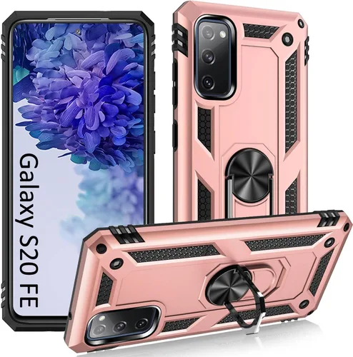 Miniatura 14 de ADDIT Funda S20 para Samsung Galaxy S20 de 6.1 pulgadas, con anillo de soporte, soporte ajustable, grado militar, protección resistente, a prueba