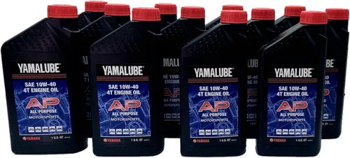 Miniatura 3 de Yamaha Yamalube 10W-40 Aceite de motor para todo uso - 1 galón, #LUB-10W40-AP-04