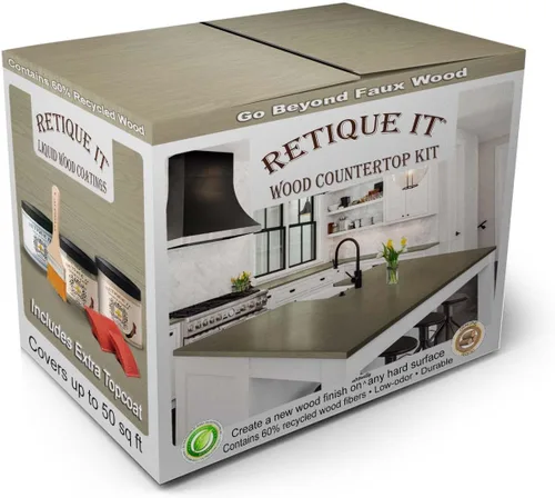 Miniatura 26 de Retique It Kit multiusos con acabado de madera - GO Beyond de madera falsa con imprimación a base de madera líquida pintable y tinte de gel - 60