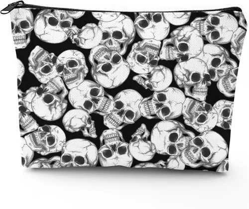 Miniatura 9 de Bolsa de maquillaje de leopardo, de gran capacidad, portátil, para artículos de tocador, bolsa de cosméticos para mujeres, bolsa de viaje