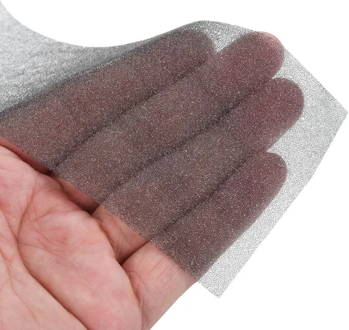 Miniatura 4 de PATIKIL Bádminton Grip Cushion Wrap PE Raqueta de tenis Grip Cinta de respaldo de película Mango antideslizante Cojín Accesorios Negro
