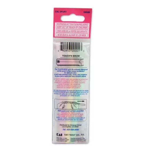 Miniatura 3 de KAI TOUCH N BROW - Maquinilla de afeitar para cejas, 3 unidades (paquete de 2)