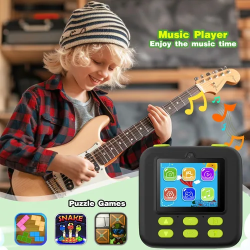 Miniatura 6 de Masterbee Cámara de Impresión Instantánea para Niños, Regalos de Cumpleaños para Niños y Niñas, Cámara Digital para Niños, Video HD 1080P, Regalos