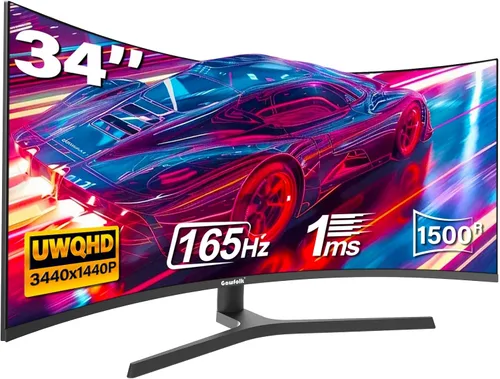 Miniatura 15 de Gawfolk Monitor de juegos de 27 pulgadas QHD IPS, pantalla de PC 120Hz 2K (2560 × 1440P), pantalla de computadora ultra fina de marco cero