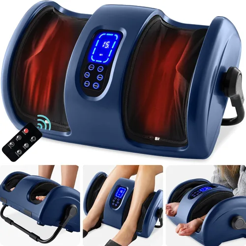 Miniatura 14 de Best Choice Products Masajeador de pies Shiatsu calentado para aliviar el dolor, fascitis plantar, neuropatía, circulación sanguínea con diseño