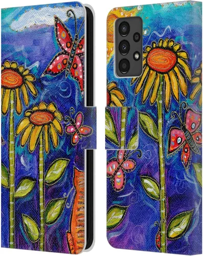Miniatura 19 de Head Case Designs Officially Licensed Wyanne Half Light Nature 2 Leather Wallet Case Compatible with Samsung Galaxy A13 (2022)