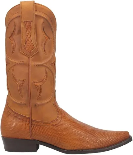 Miniatura 3 de Dingo Dodge City Western Boot Snip Toe - Di 852 -Ta para hombre, Beige