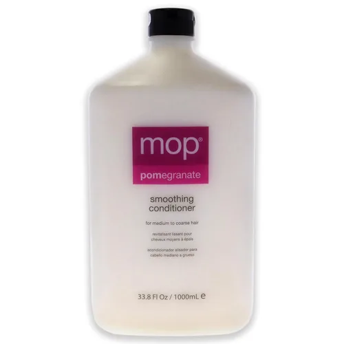 MOP Acondicionador alisador de granada para cabello medio a grueso, hidratante, desenredante, fortalece el cabello, añade brillo, antiencrespamiento