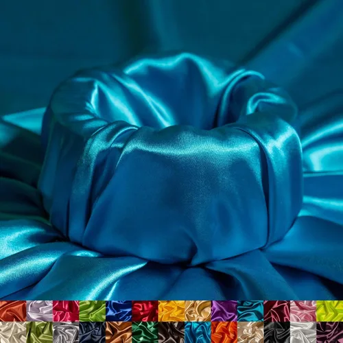 Miniatura 11 de Ice Fabrics The Yard - Tela de satén elástica Charmeuse de 58/60 pulgadas de ancho, sedosa y suave para coser ropa, vestidos, vestidos de noche