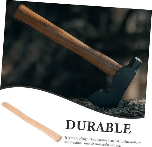 Miniatura 4 de ULTECHNOVO Mango de repuesto para hacha, mango de nogal de repuesto, material natural resistente, fácil de instalar