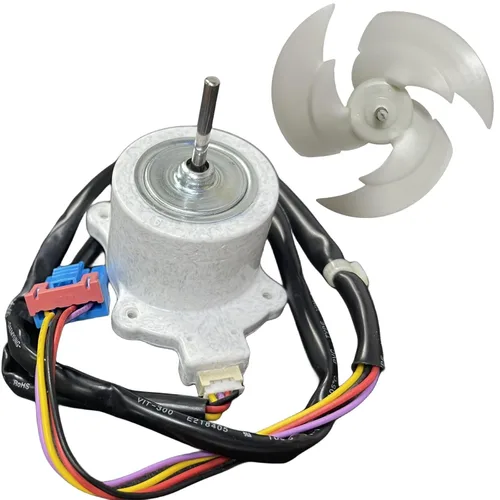 EAU63103302 EAU63103301 Ensamble del ventilador del condensador del refrigerador para LG AEU64843805 LRMVC2306S LRMDS3006S/01 Piezas de reemplazo