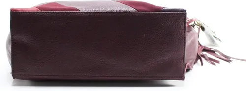 Miniatura 6 de The Sak Silverlake Bolso Hobo de piel con retazos en Cabernet (púrpura)