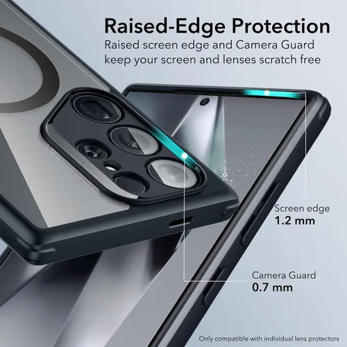 Miniatura 6 de ESR para Samsung S24 Ultra, Funda Compatible con MagSafe, Funda Magnética para Samsung Galaxy S24 Ultra, Protección de Grado Militar, Resistente al