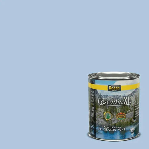 Miniatura 17 de Rodda Paint CASCADIA XL - Pintura satinada e imprimación para exteriores en uno, cuarto de galón, idea abstracta