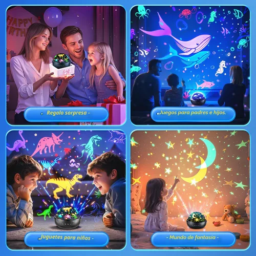 Miniatura 7 de Staryou Juguetes de dinosaurio para niños de 3 a 5, 【Control remoto+3 películas+93 efectos】 Juguetes de dinosaurio para niños de 2 a 4, 【3 Negro