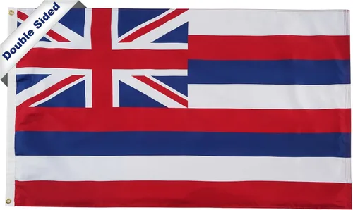Miniatura 11 de SYII Bandera del estado de Alabama de 3 x 5 pies, banderas de 3 capas de doble cara del estado de Delaware con 2 ojales de latón y cabecera de lona