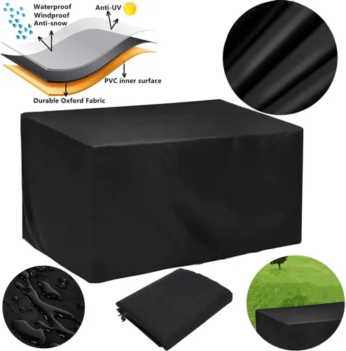 Miniatura 2 de Cubiertas para muebles de patio, cubierta impermeable para muebles de exterior 102 x 48 x 30 Pulgadas para mesa, silla y sofá al aire libre