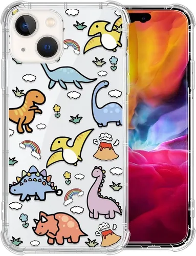 Miniatura 19 de DAIZAG Funda compatible con iPhone 13 Pro Max, bonita funda azul de conchas marinas para niñas y mujeres, funda transparente suave y transparente