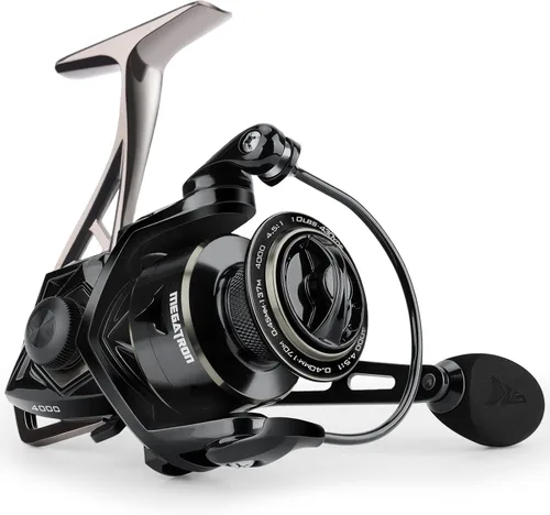 KastKing Megatron Spinning Reel, Freshwater and Saltwater Spinning Fishing Reel, Rigid Aluminum Frame 7+1 Double-Shielded Stainless-Steel BB, Over