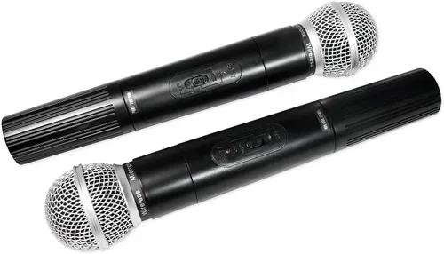 Miniatura 7 de Paquete Rockville RAM15BT: Bocina recargable activa de 15 pulgadas, 800 vatios de potencia máxima / 200 vatios RMS para DJ/PA, 2 micrófonos VHF