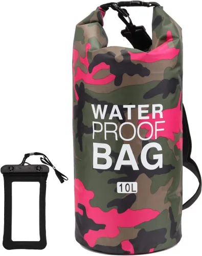 Miniatura 8 de Bolsa seca impermeable de 2L/5L/10L/15L/20L/30L, saco enrollable que mantiene el equipo seco para kayak, rafting, navegación, natación, campamento