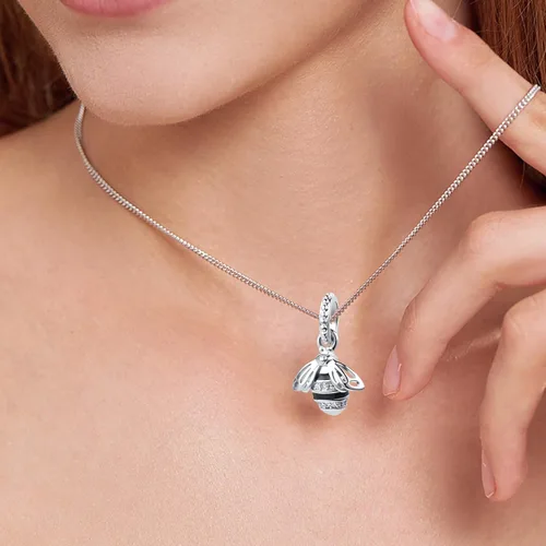 Miniatura 4 de Bear Koala Sea Turtle Bee Butterfly Owl Lucky Cat Charm Animal World Bead para pulsera europea
