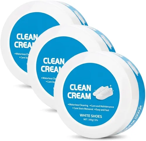 Miniatura 9 de Crema limpiadora de zapatos blanca multiusos, sin enjuague, brillo rápido, fácil de usar para zapatos de cuero, elimina la suciedad