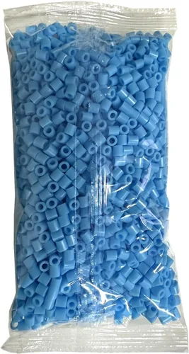 Miniatura 10 de Juego de cuentas de fusible, 2,000 piezas de 0.197 in, cuentas de hierro para planchar, fusión, juego de manualidades Gris