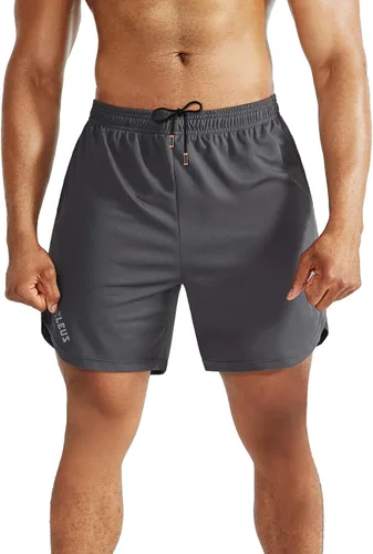 Miniatura 6 de NELEUS Men's 2 in 1 Running Shorts with Liner,Dry Fit Workout Shorts with Pockets