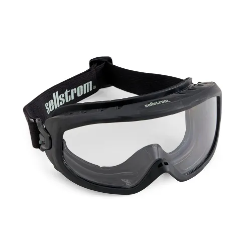 Sellstrom Odyssey II - Gafas de seguridad contra incendios forestales - Protección ocular antivaho y antiarañazos para hombres y mujeres - Correa