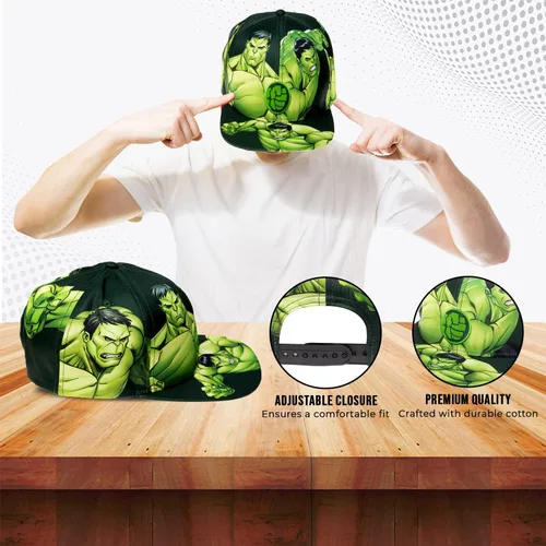 Miniatura 4 de Marvel Gorra de béisbol de los Vengadores, talla única, sombrero cómodo, regalo de los Vengadores para hombres, mercancía para hombre