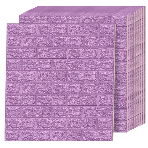 Miniatura 18 de Art3d - Juego de 5 paneles de pared de espuma, 29 pies cuadrados, azul