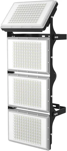 Miniatura 8 de Luz de inundación LED de 400 W, luces de seguridad súper brillantes para exteriores de 40000 lm con ángulo de iluminación más amplio, luz blanca