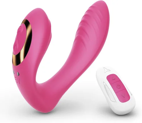 Tracy's Dog Vibrador portátil para mujer – Juguetes sexuales para adultos con control remoto para estimulación del punto G del clítoris, 10