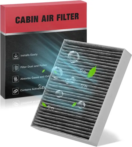 Miniatura 34 de BDFHYK 2 filtros de aire de cabina CF10136 con carbón activado compatibles con Chevy Uplander 2005-2009, Venture 2001-2005, compatibles con Buick