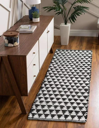 Miniatura 21 de Unique Loom Chindi Jute Collection - Alfombra de área (2 pies 2 pulgadas x 6 pies 1 pulgada, blanco/natural)