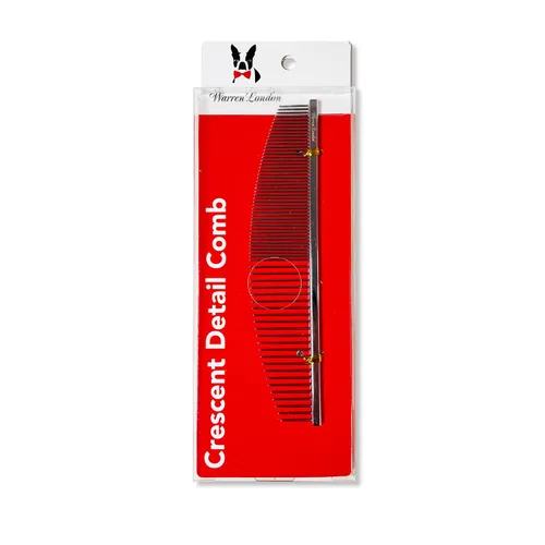 Miniatura 12 de Warren London Peine Fuerte Antienredo para Perros 25.4 cm Control de Confort, Durabilidad y Detalle para Perros Pequeños, Medianos y Grandes