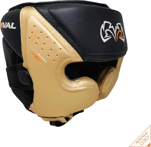 Miniatura 4 de RIVAL Boxeo RHG10 Intelli-Shock Headgear, D3O acolchado frontal y lateral, ajuste de gancho y bucle trasero con encaje en la parte superior