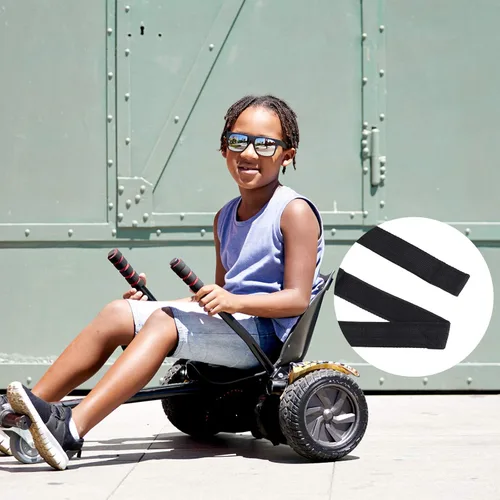 Miniatura 7 de Aodaer Paquete de 8 correas ajustables de fijación de asiento Hoverkart y kit de fijación para scooters de equilibrio Rickety