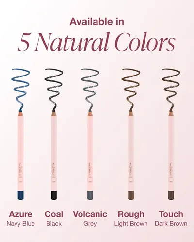 Miniatura 7 de Mineral Fusion Lápiz de ojos (marrón oscuro – táctil) – Delineador de ojos con manzanilla calmante, espuma de prado y vitamina E – Suave y duradero