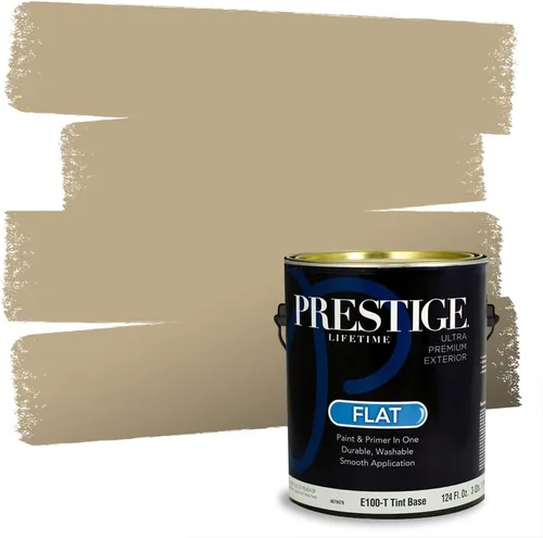 Miniatura 70 de PRESTIGE Paints Exterior Paint and Primer In One, 1-Gallon, Satin, Comparable Match of Benjamin Moore* Royal Linen* 931BM-PCM