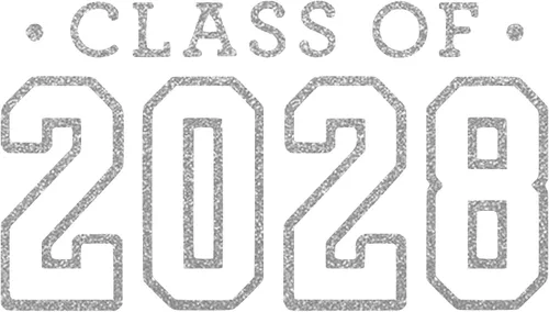 Miniatura 10 de Class of 2028 Iron On Decal, Senior Class Shirt Patch, Heat Transfer, HTV Graphic Tshirt Sticker, DIY Crafts, Pick Size Color, Iron-On Almost Gold