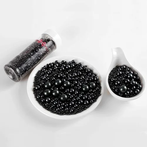 Miniatura 7 de Kasvan Black Pearl - Gránulos de azúcar comestibles – Perlas de caramelo comestibles 4.59 oz/4.58 onzas, tamaño mezclado, decoraciones de pasteles